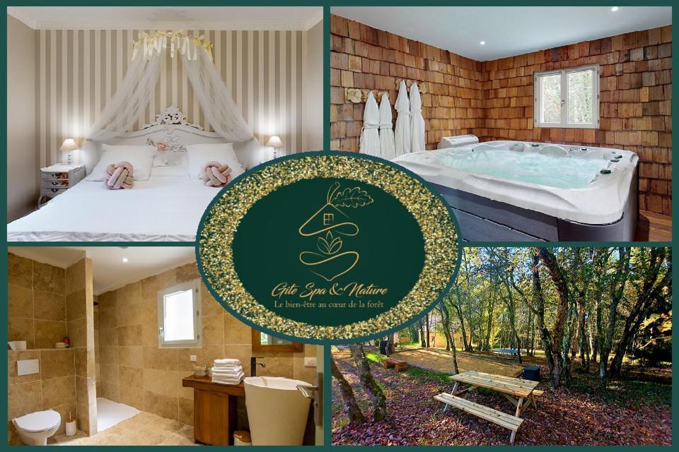 Gite Spa & Nature Saint-Chamassy Ngoại thất bức ảnh